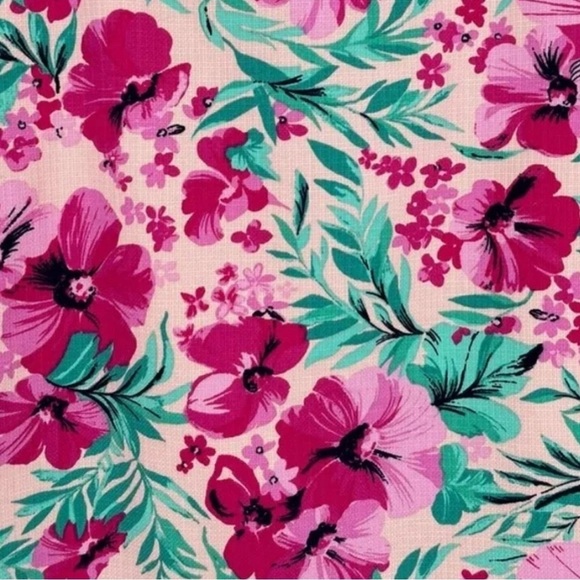 NWT Women’s J.Crew Pink Turquoise Blue Floral Pencil Skirt Size 14 | NWT - Picture 6 of 14